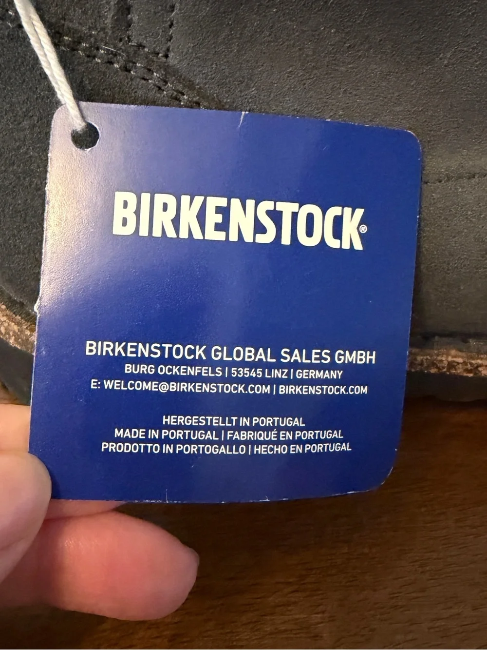 Birkenstock comfortable gray